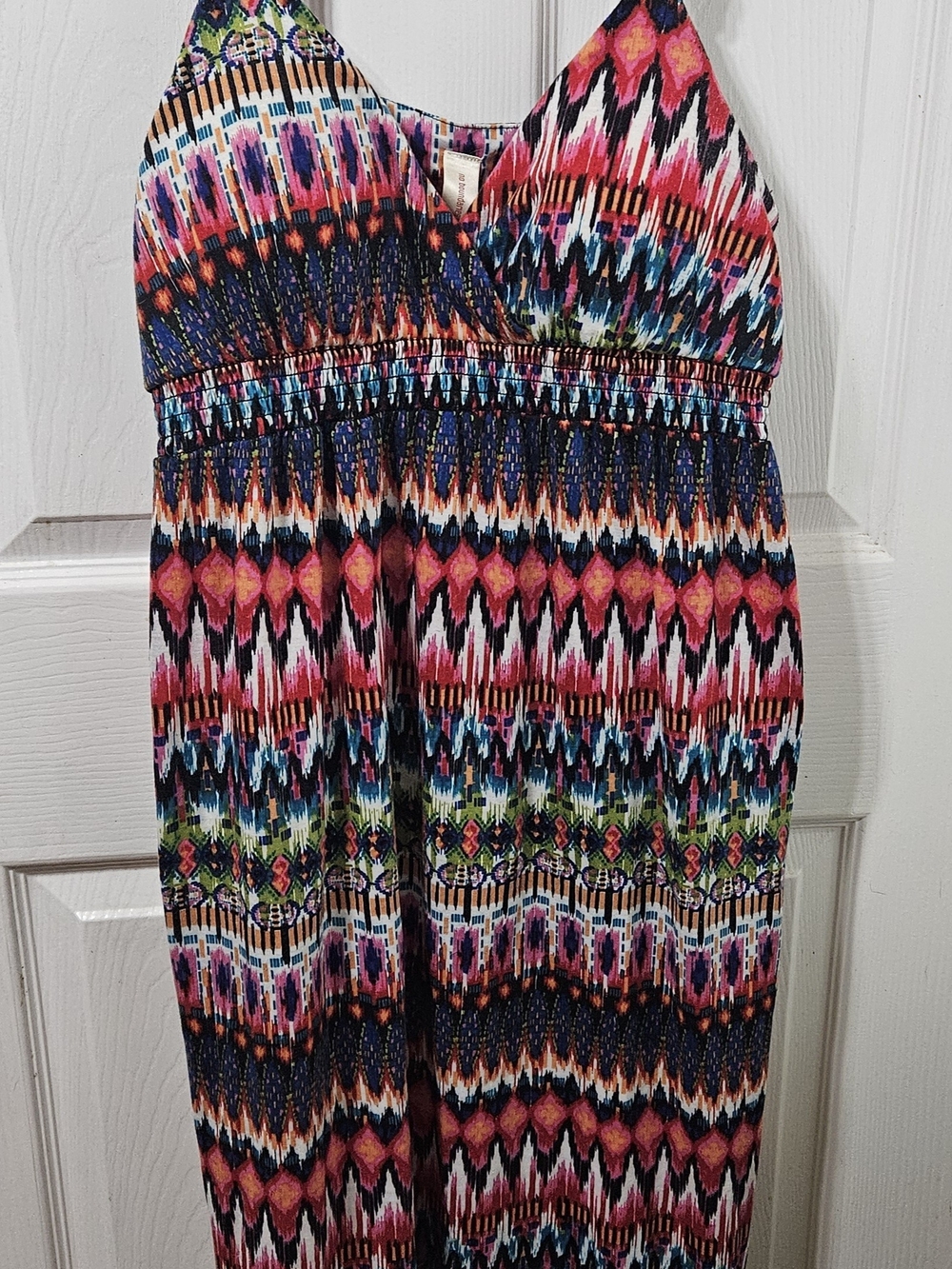 No Boundaries Multicolor Printed Maxi Dress